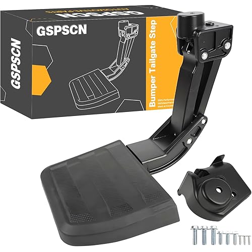 GSPSCN Tailgate Bedstep Rear Bed Step Replacement for Toyota Tacoma 2025 2024 Retractable Bed Step, Folding Truck Step Retractable Bumper Tailgate Step # PT392-35920