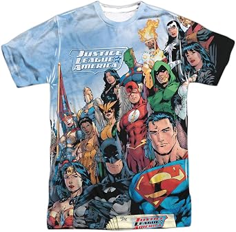 DC Comics mens Short Sleeve