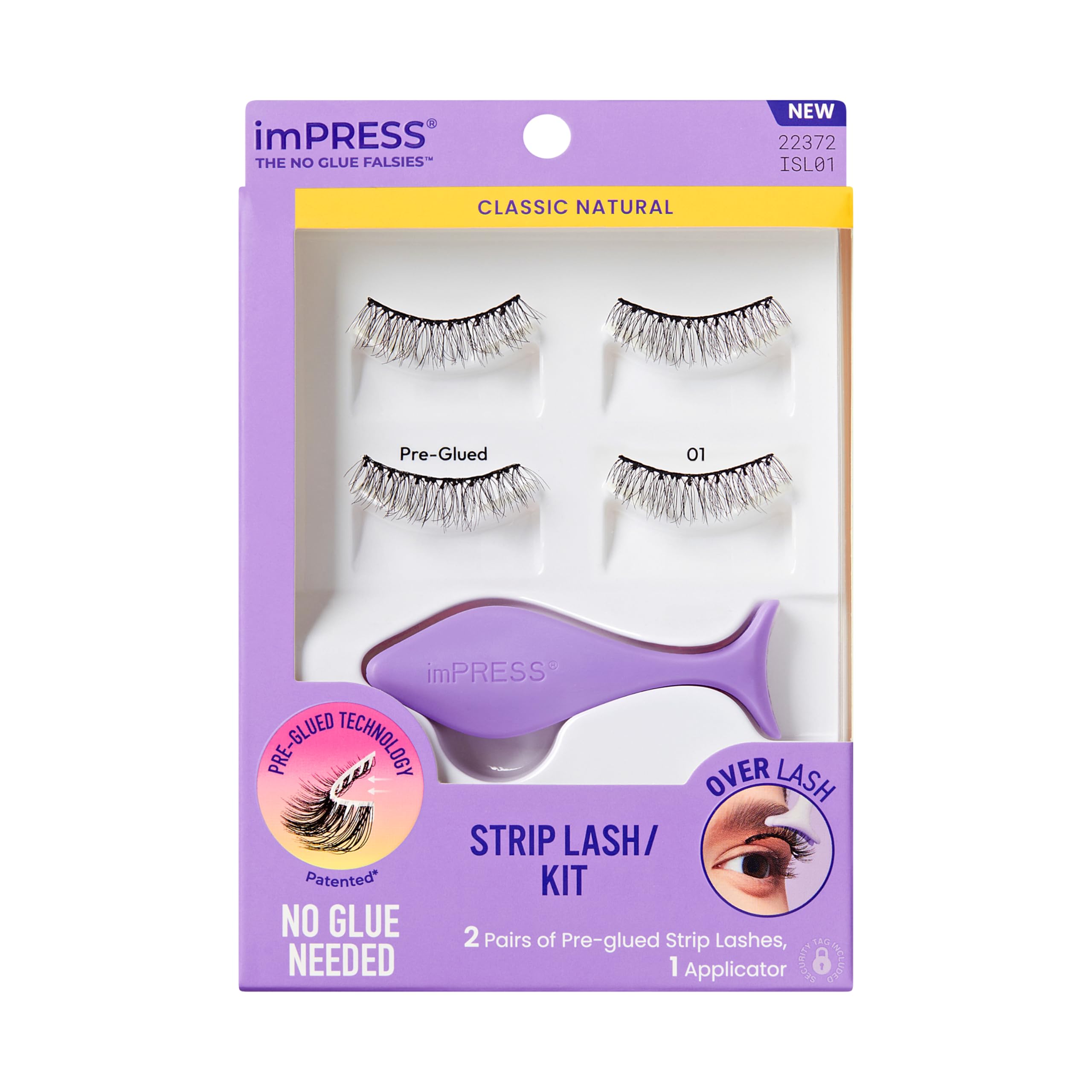 Kiss Impress Falsies Strip Lash Classic Natural