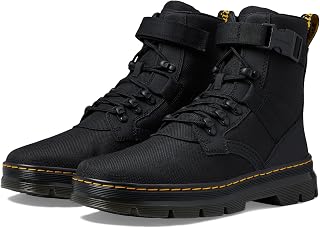 Dr. Martens Combs Tech II Unisex Utility Ankle Boots - Lightweight Tract Outsole, Durable Accord Leather & Ripstop