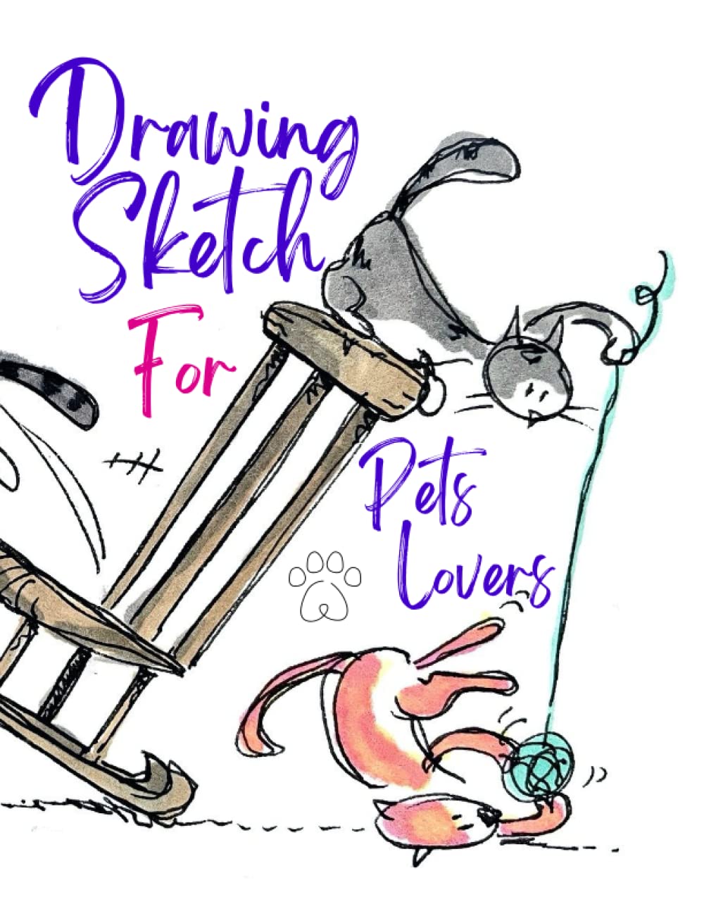 Drawing Sketch For Pets Lovers: Drawing Sketch