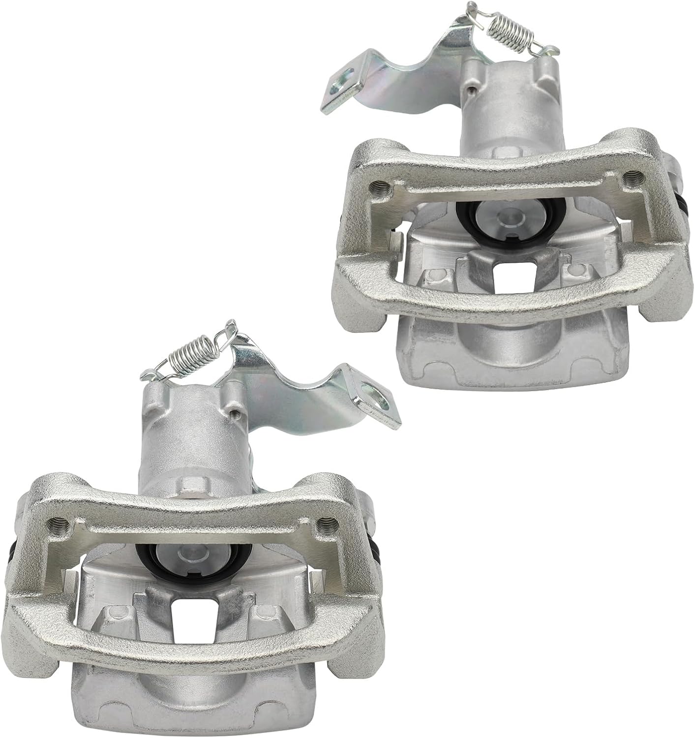 BRTEC Rear Left & Right Disc Brake Calipers Assembly w/Bracket 19B6789 19B6788 Compatible with Hyundai Elantra GT 13-17, Hyundai Veloster 12-16, Kia Forte 14-18, Kia Forte Koup 14-16, Kia Forte5 14-18