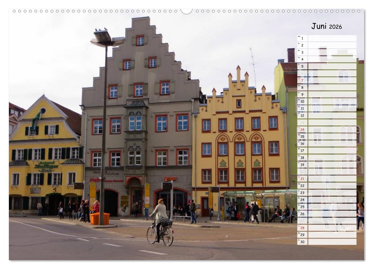 Regensburg erleben (Wandkalender 2026 DIN A2 quer), CALVENDO Monatskalender: Faszinierende Ansichten einer historischen Stadt (CALVENDO Orte)
