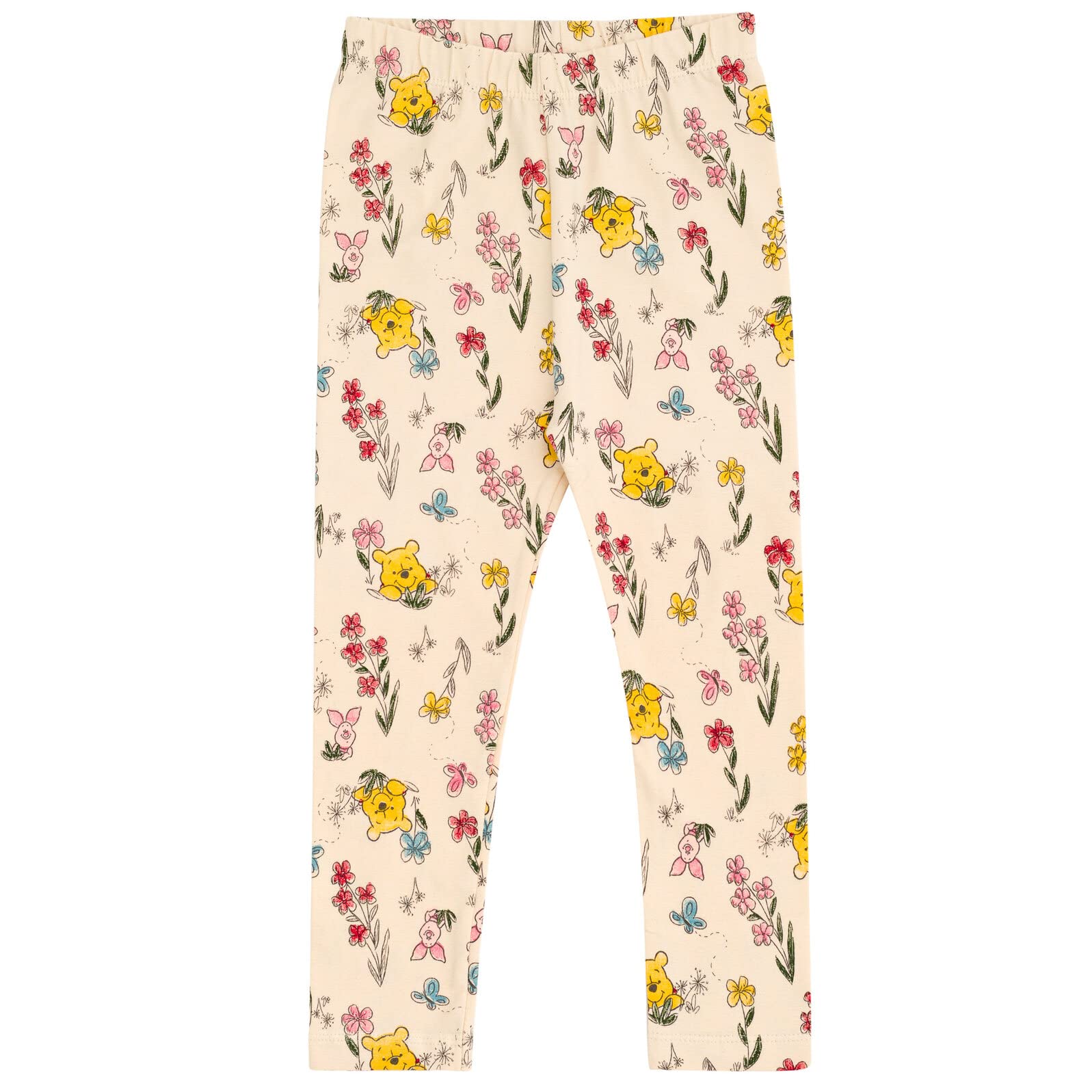Disney Dziewczęcy T-shirt i legginsy z peplum zestaw strojów od noworodka do dużego dziecka rozmiary (0-3 miesięcy - 10-12)