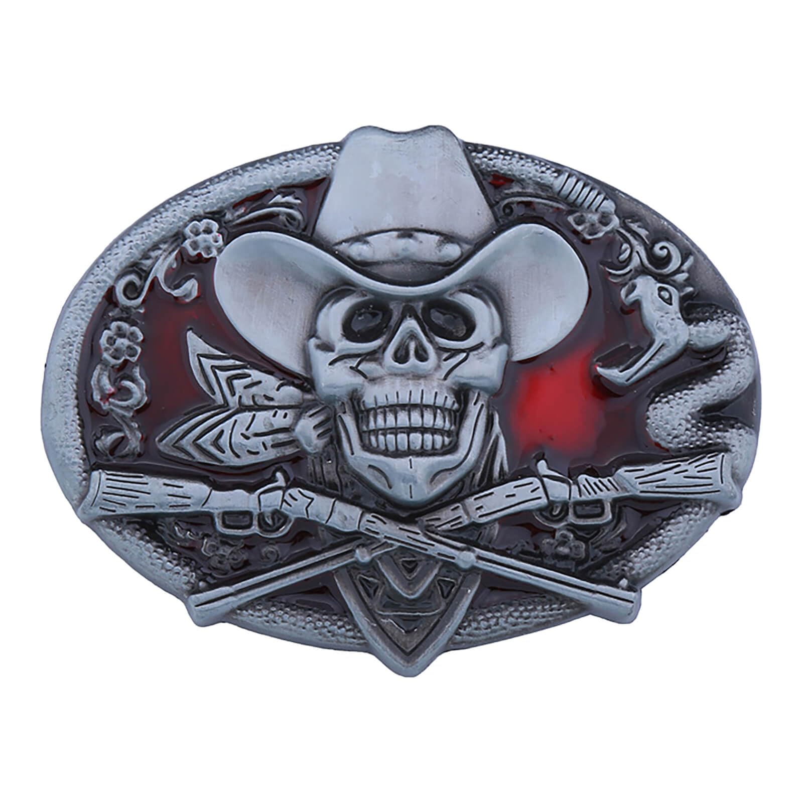 Western Cowboy Vintage Rodeo Cross Prayer Horse Belt Buckle Men