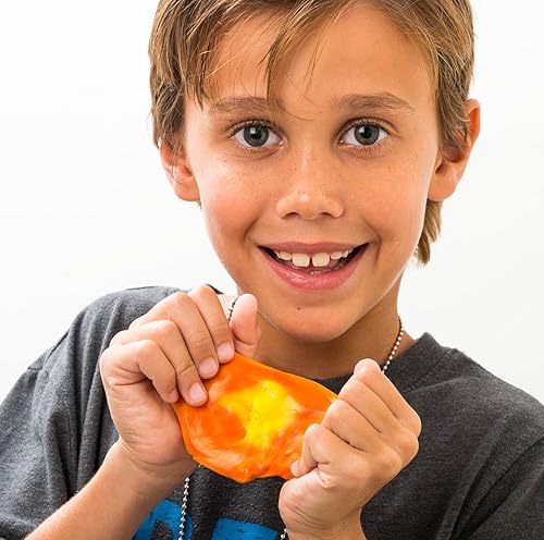 Miniatura 10 de JA-RU Masilla sensible al calor que cambia de color de laboratorio (2 unidades surtidas) para niños, regalos de fiesta de limo no pegajoso, alivio