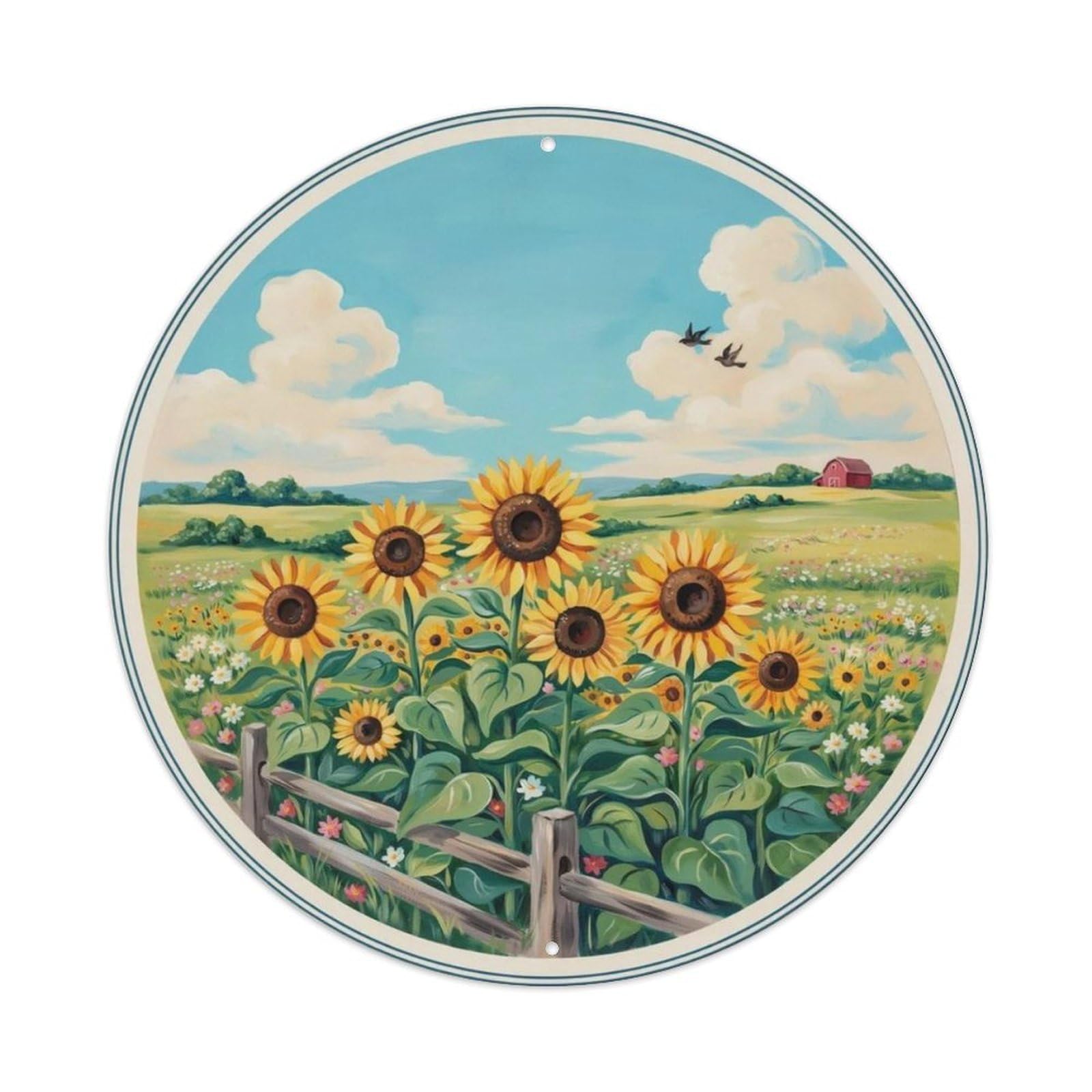 Vintage Seashell Beach Metal Tin Sign Plaque