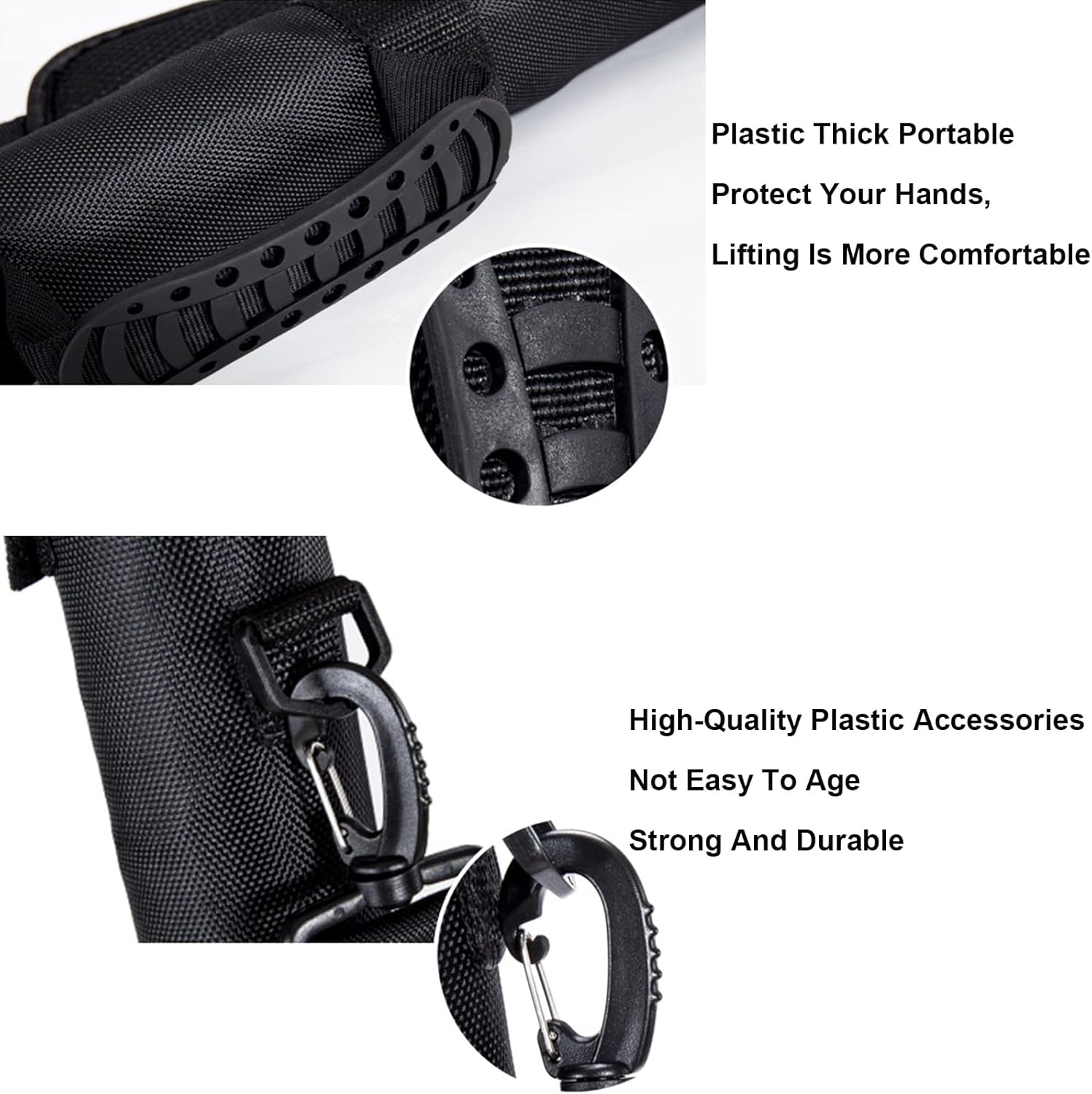 Waterproof Nylon Golf Gun Bag Protable Golf Sunday Bag for 2~3pcs Golf Clubs Foldable Lightweight Golf Bag