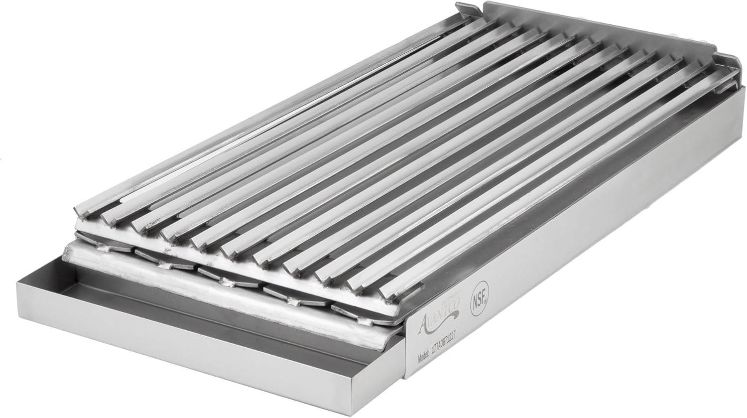 TableTop King 12" x 27" x 4" Add-On 2 Burner Charbroiler