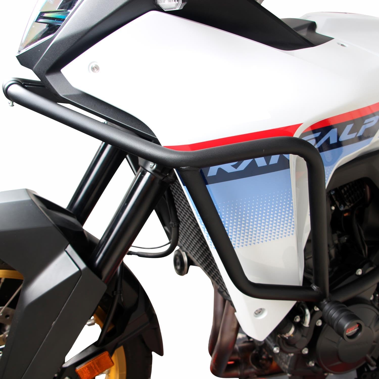 GP Kompozit Engine Guard Crash Bar Protection Black Compatible for Honda XL750L Transalp 2023-2024