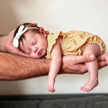 Anano Reborn Baby Dolls Full Body 20 in Realistic Baby Dolls Girl, Lifelike Babys Doll Girl Soft Body Real Life Babys Full Body Reborn Doll Washable