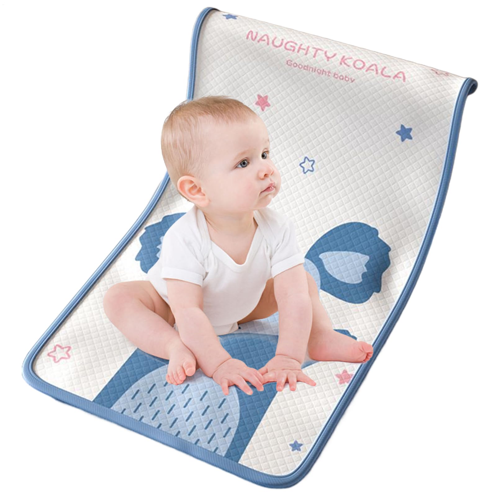 Protège-Matelas imperméable et réutilisable pour , 100 x 60 cm, Forte Absorption et Anti-Fuite, Housse de literie Douce pour Tout-Petits, pour Berceau, lit Simple et lit Complet