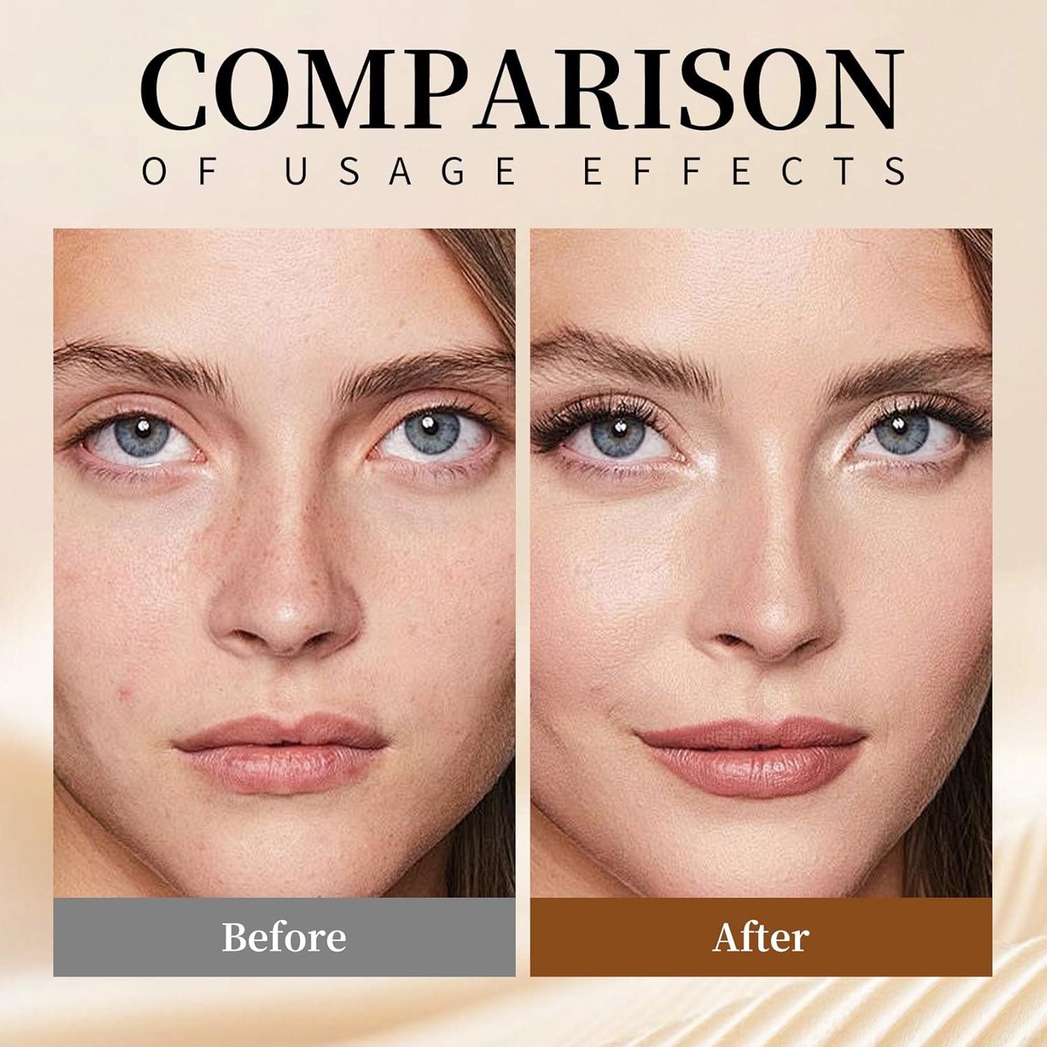 Air Brush Makeup Foundation,Magic Minerals Airbrush Foundation Makeup,Silk Flawless,Buildable Coverage,Moisturizing Formula for Smooth Radiant Skin,01 Natural/Warm Porcelain(Sunscreen) - Image 2