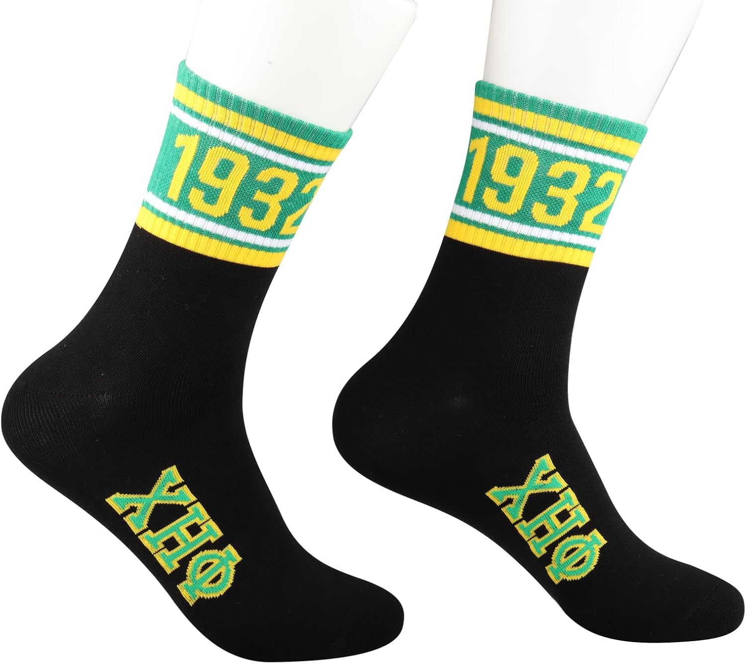 PWHAOO Yellow and Green Socks Sorority Graduation Gift Nursing Socks Sorority Gift - Image 6