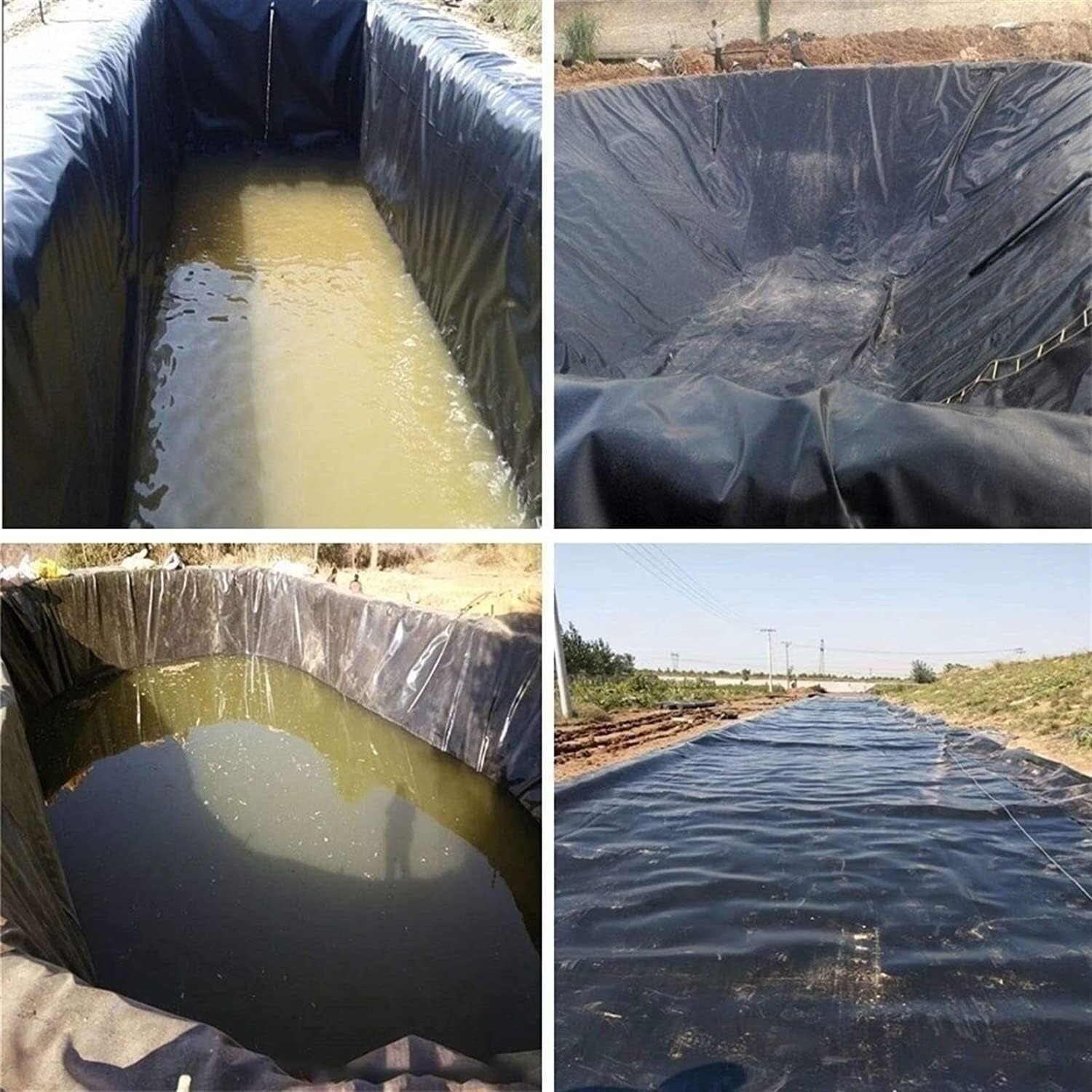 防水パッド 池、小川、噴水用の不浸透性膜、屋外ガーデンプール、魚のいる池、噴水用の不浸透性膜 池、プール底の防水に使用( 【エポキシコーテ】