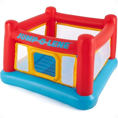 Intex Playhouse Jump-O-Lene Inflatable Bouncer, 68" X 44", for Ages 3-6