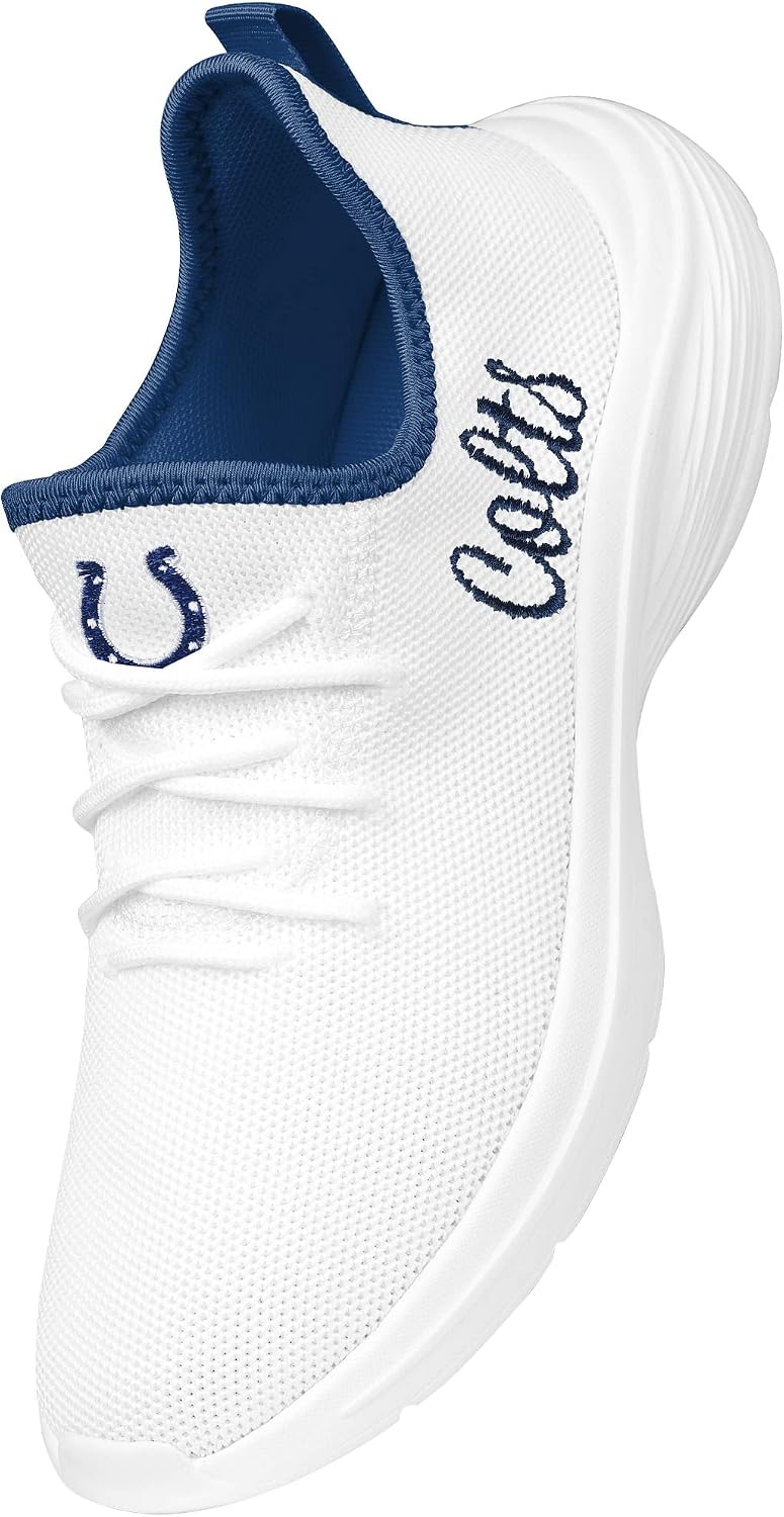 Indianapolis Colts NFL Womens Midsole White Sneakers
