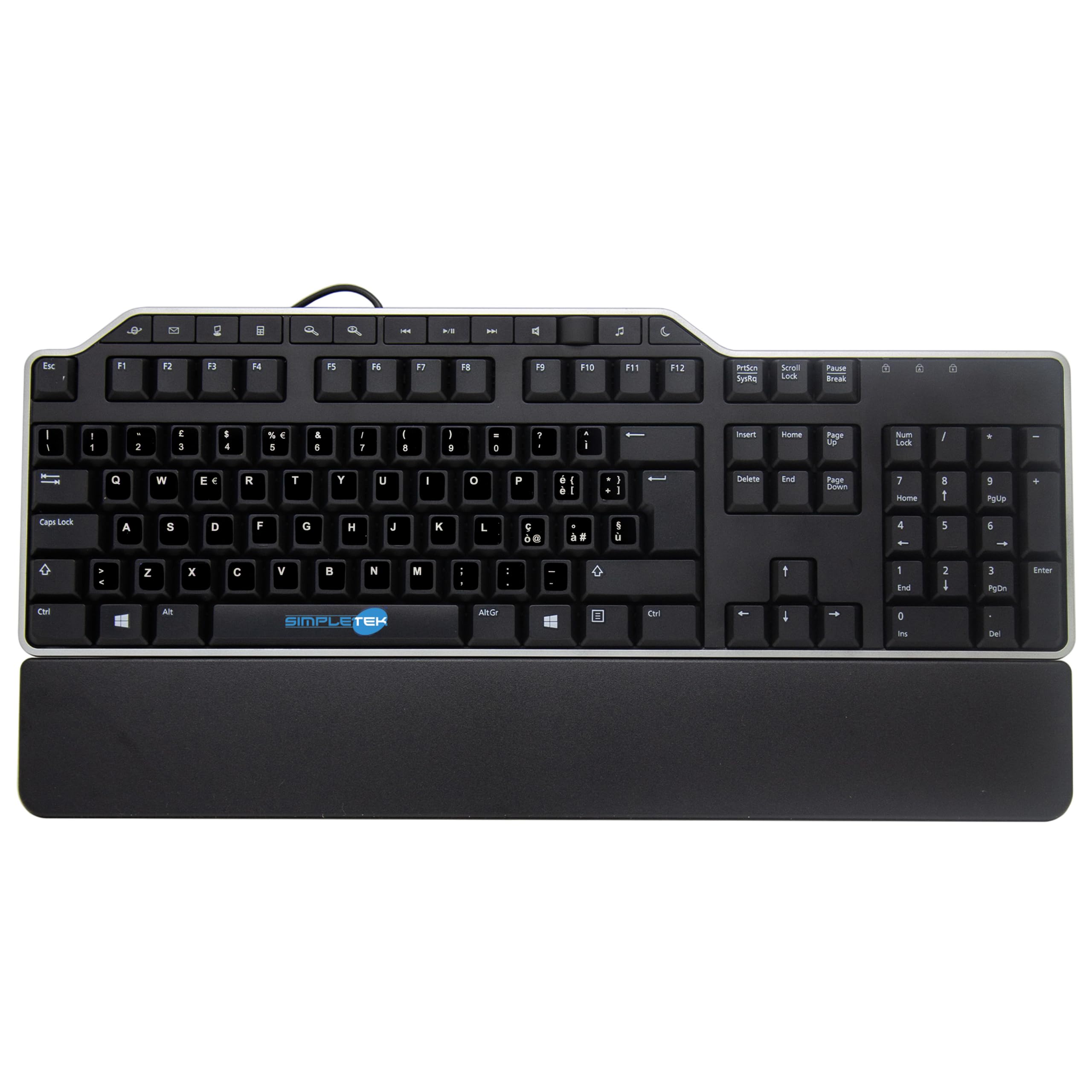 Clavier multimédia USB idéal pour le télétravail et les bureaux - 8