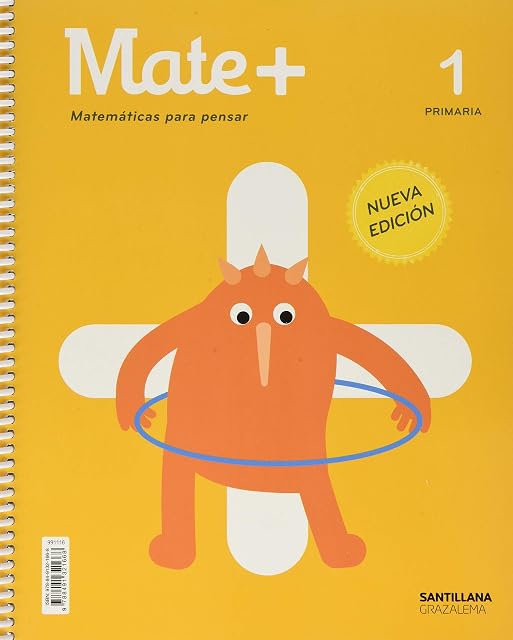 Portada de Matematicas + Matematicas para Pensar 1º Educacion Primaria Ed 2019 an