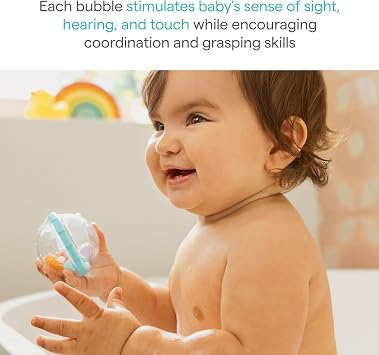 Munchkin Float & Play BubblesTM Baby and Toddler Bath Toy, 4 Count