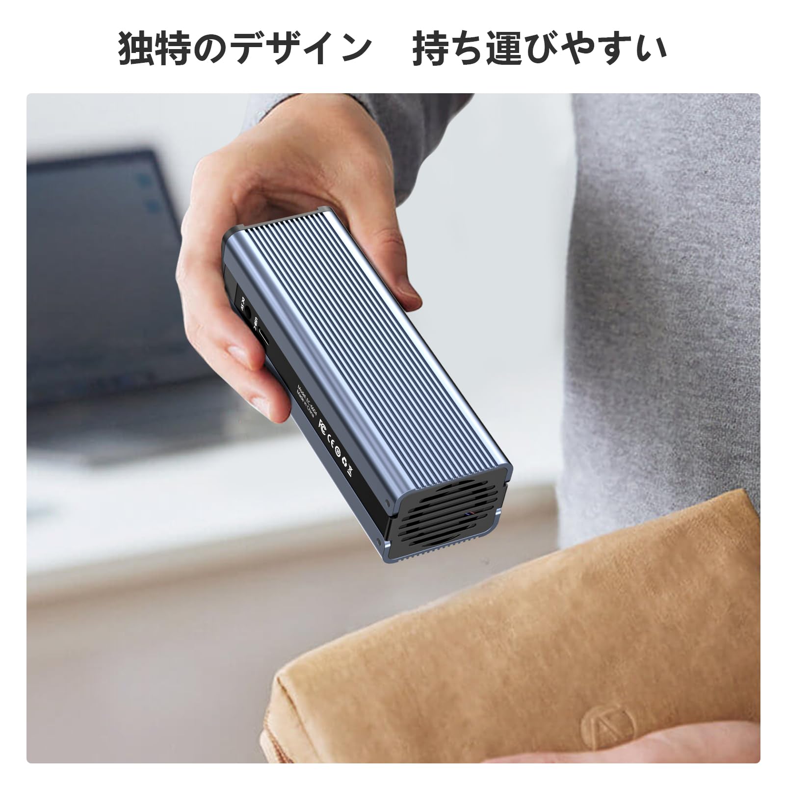 Amazon.co.jp: READYXIO USB-C NVME M.2 SSDケース 2ベイ コピー機能付 