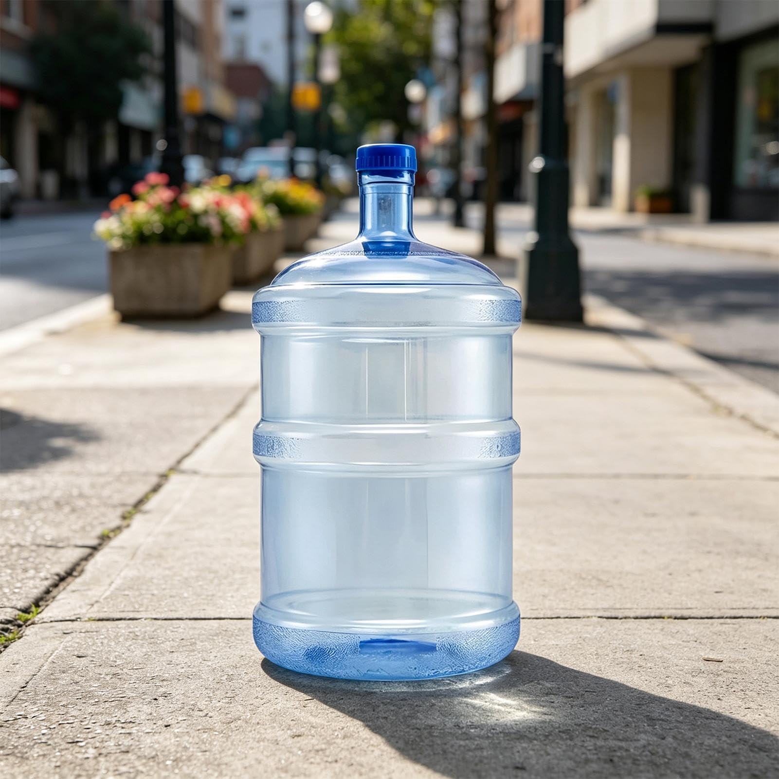 Bidón de agua de 18,9 L, 18,9 L, apto para alimentos, depósito portátil