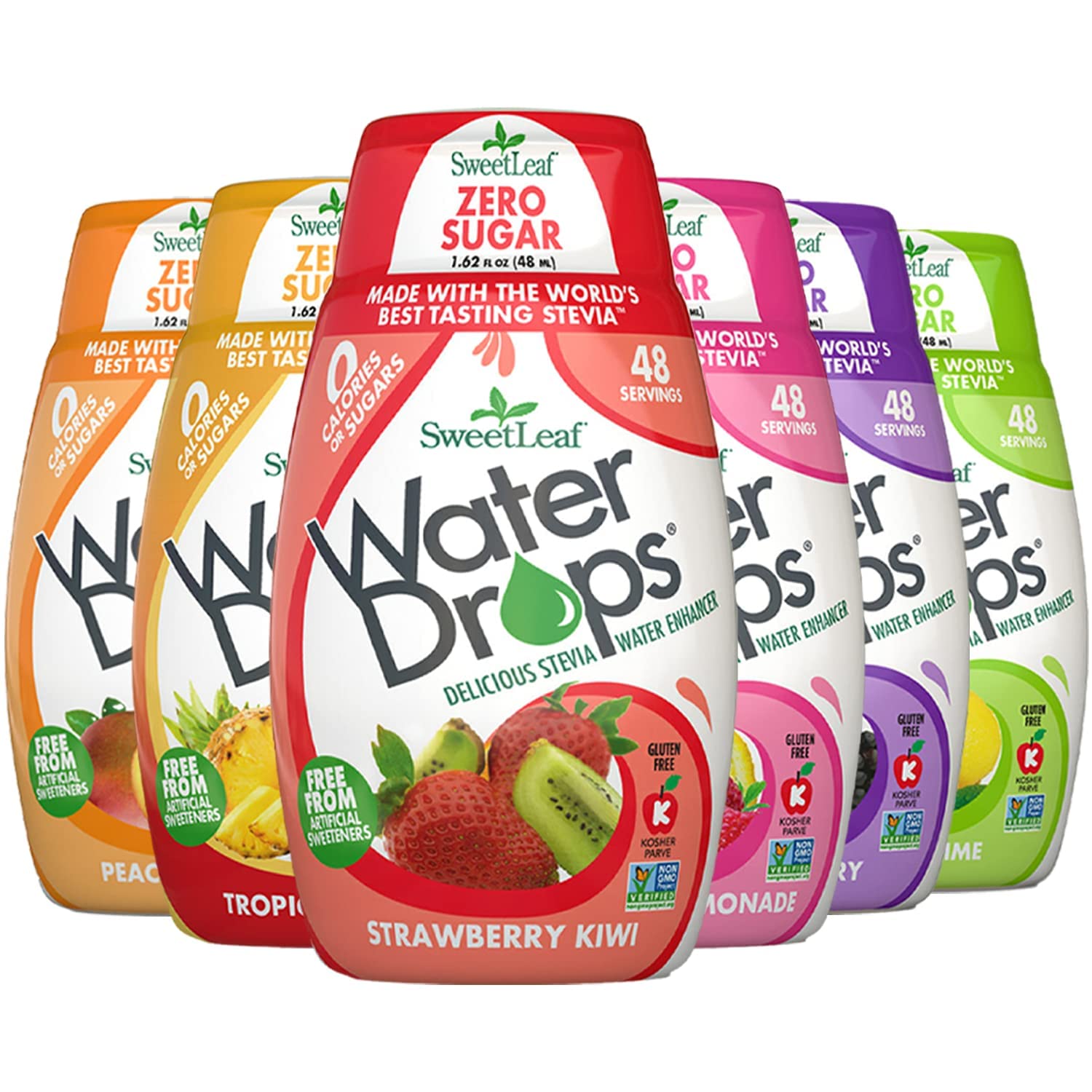 SweetLeaf Stevia Water Drops Water Enhancer Variety Pack