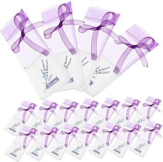 60pcs Lavender Sachet Bags Versatile Empty Sachets for Scents Closets Wardrobes and Home Storage Pouches for Essential Oils and Fragrance Preservation