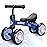 Bobike Baby Balance Bike Toys for 12-36 Months Kids Toy Boy and Girls Gifts Toddler Best First Birthday Gift Children Walker No Pedal Infant 4 Wheels Bicycle (Colorful, Blue-Light)