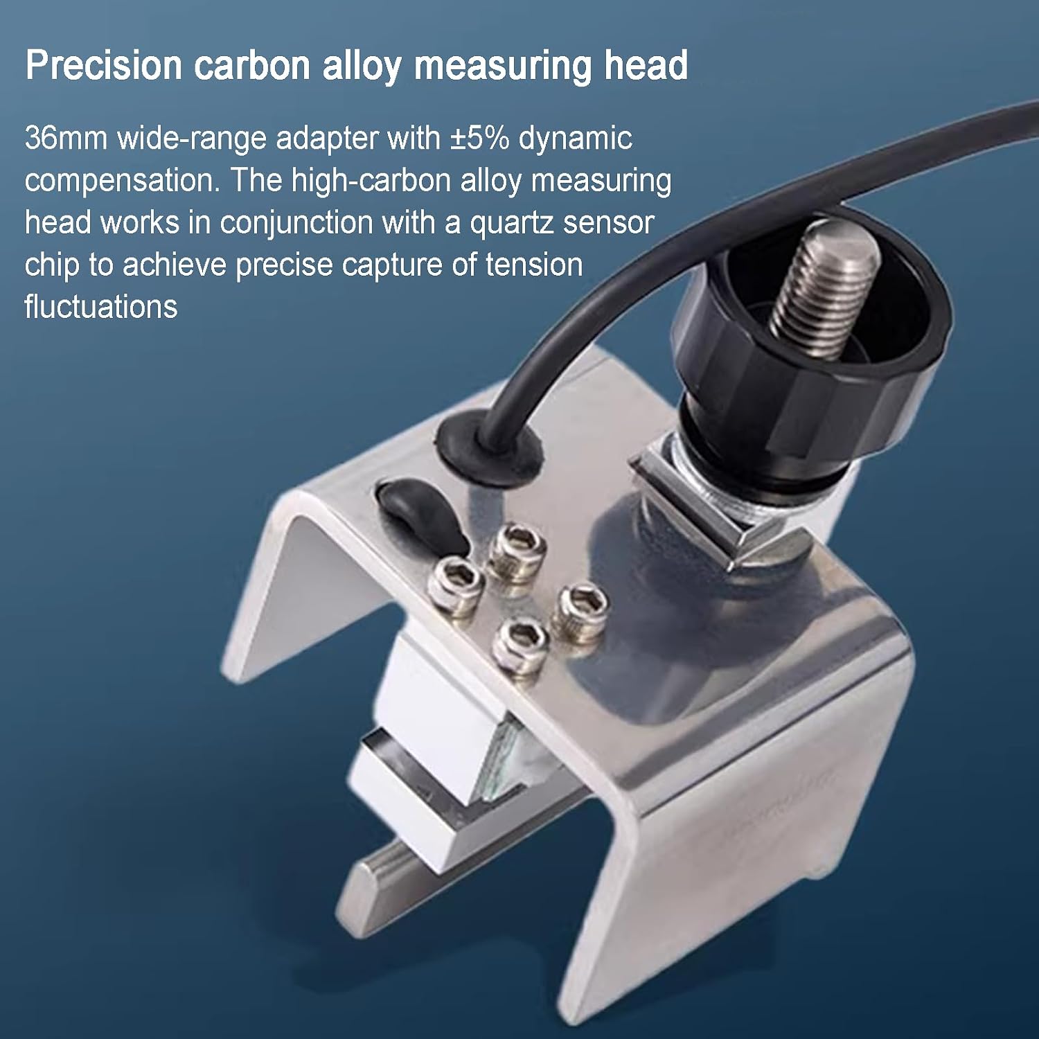 Belt Tension Meter, Digital Belt Tester, Measuring Range: 0-750N Range, with 4 Unit Conversion, Sound and Light Alarm, USB Data Output, Accurate Measurement Tool for Belt Tensioning