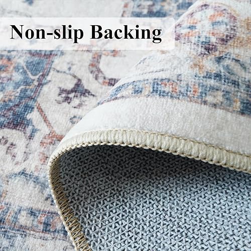 Miniatura 79 de Alfombra lavable para pasillo y de cocina, alfombra de entrada, vintage, suave para el suelo, alfombra antideslizante para interiores, para baño