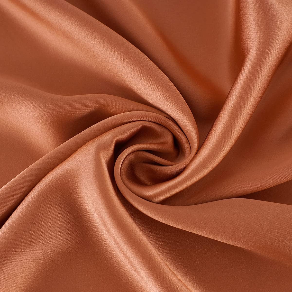 Maxfeel 100% Pure Mulberry Silk Charmuse Solid Dyed Fabric Multicolor for Bedding Dress - Sold by Yard or Half Yard (#White)