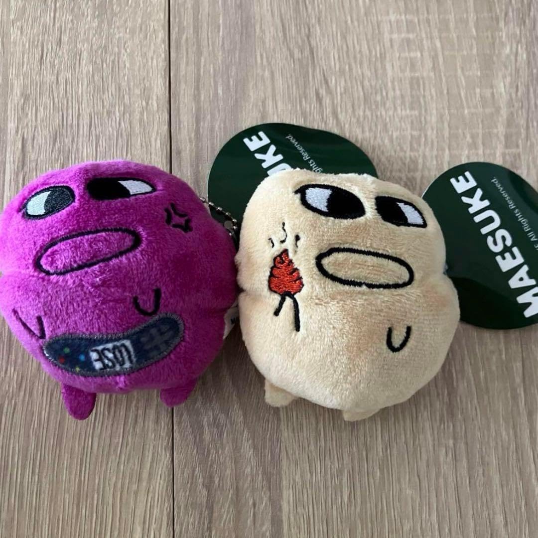 マエスケ MAESUKE ブルブルぬいぐるみ マスコット　4種セット マエスケ ブルブルぬいぐるみマスコット スクイーズ マスコット ぬいぐるみ