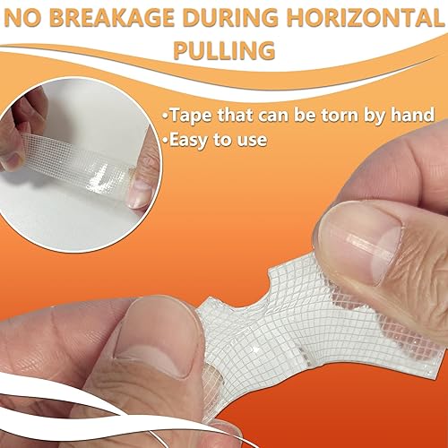 Miniatura 6 de Birllaid Cinta adhesiva nano de doble cara resistente, cinta de montaje fuerte, cinta adhesiva transparente de doble cara para paredespóstercolgar