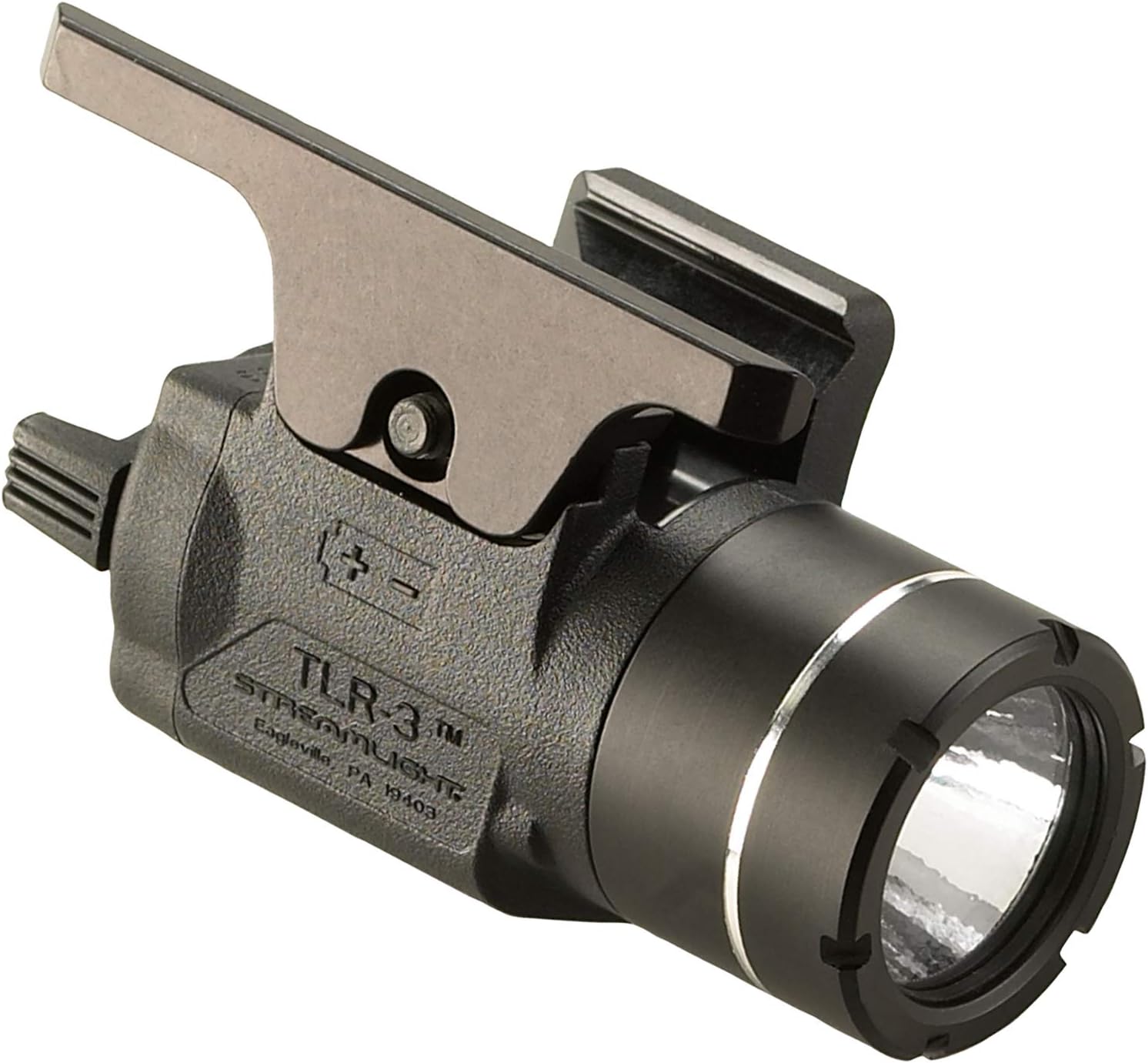 Streamlight 69222 TLR-3 170-Lumen Lightweight, Compact Weapon Mounted Tactical Light with H&K USP Full Size Clamp, Black