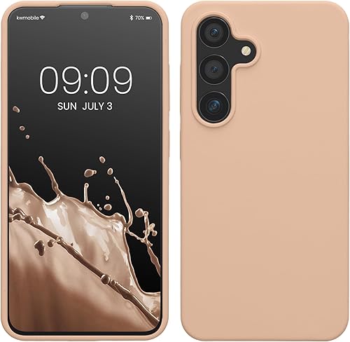 Miniatura 299 de kwmobile Funda Compatible con Samsung Galaxy S22 - Funda de teléfono de silicona TPU con acabado suave - Rojo Ruibarbo Piedra antigua,Azul