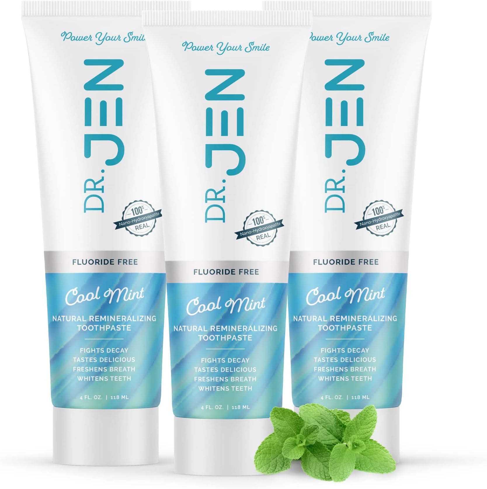 Dr Jen Fluoride Free Natural Remineralizing Toothpaste with