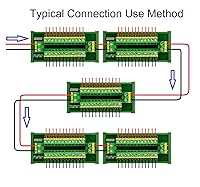 Vista 5 de Módulo de distribución de bloque de terminales de posición 30Amp300V 2x12 (montaje de tornillo)