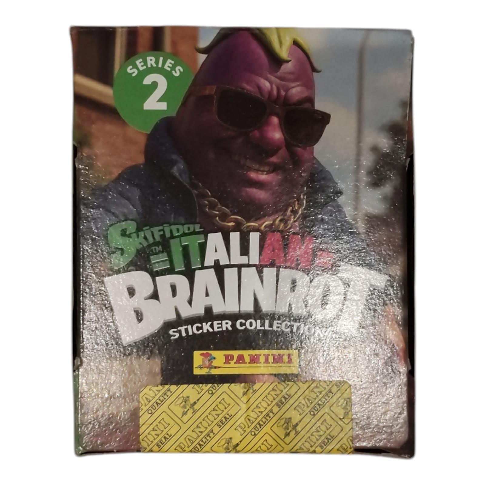 Generico Skifidol Italian Brainrot Sticker Collection serie 2 - Box da 36 Bustine (figurine ADESIVI) Panini