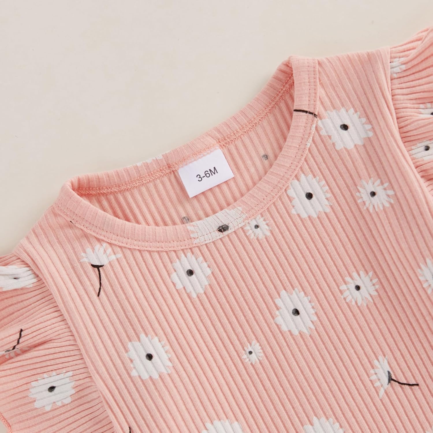 Baby Girl Fall Clothes Set Ruffle Long Sleeve Tops Flare Pants Cute Infant Toddler Outfits 6 12 18 24 Months 2T 3T - Image 4