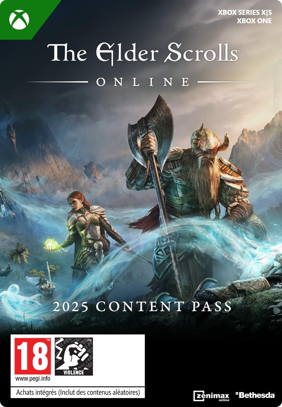 The Elder Scrolls Online: 2025 Content Pass | Xbox One/Series X|S - Code jeu à télécharger