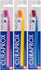 Curaprox CS5460 Ultra Soft Swiss Toothbrushes - 3 Pack Plaque Remover for Teeth & Gums