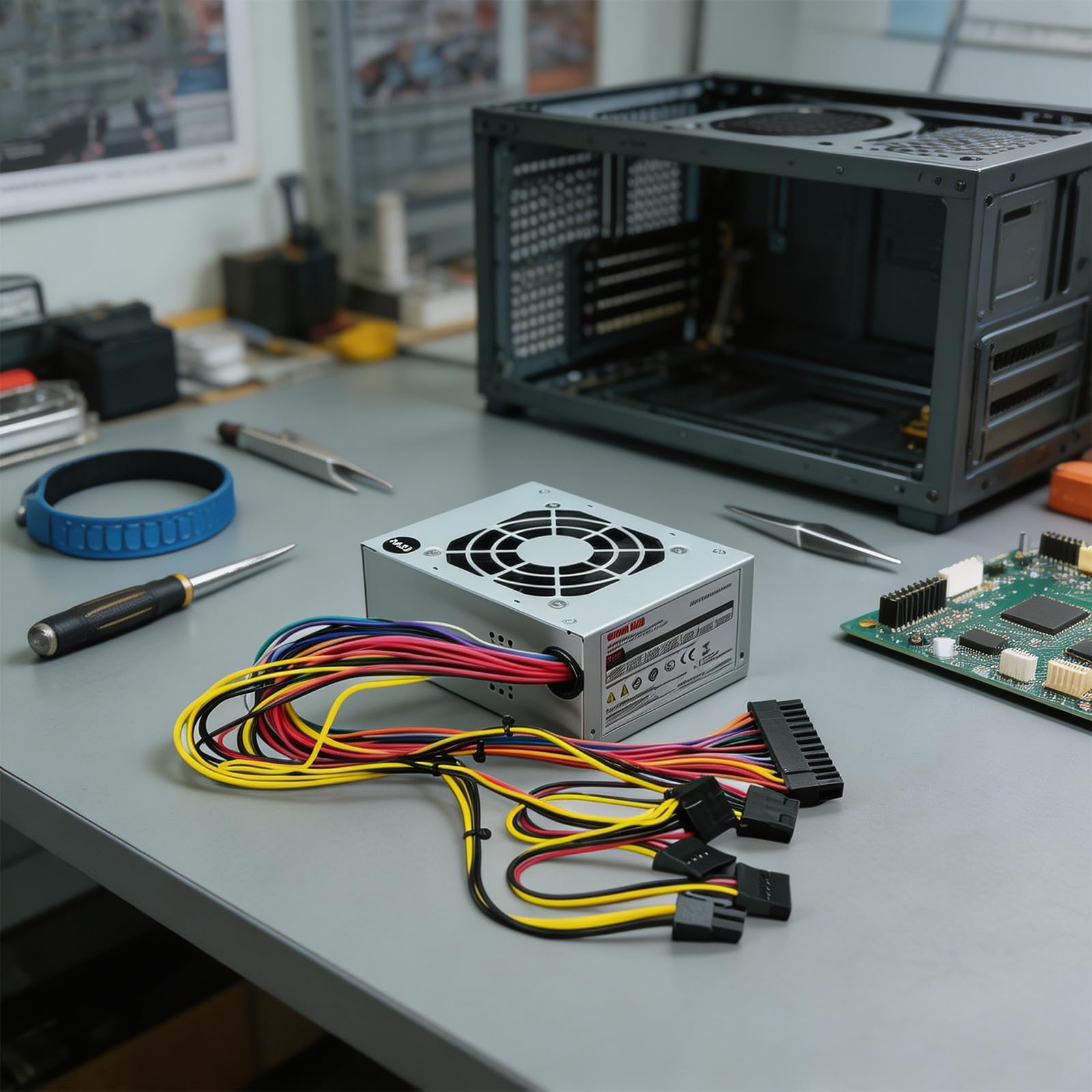Affidabile Alimentatore per Computer MATX250 da 250 W per Case Piccole Dimensioni e Dotato funzioni Sicurezza Termica Alimentatore ITX
