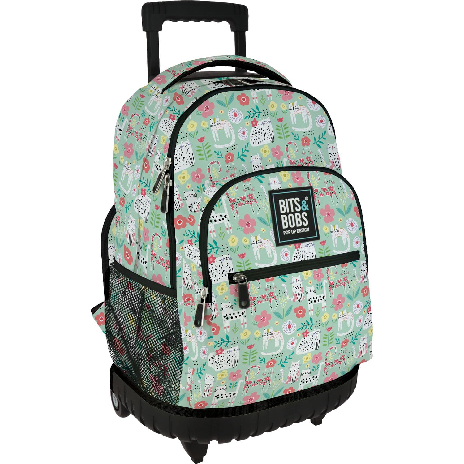 Grafoplás Mochila Escolar Roller Bits&bobs Mochila con ruedas Unisex niños (Pack de 1)