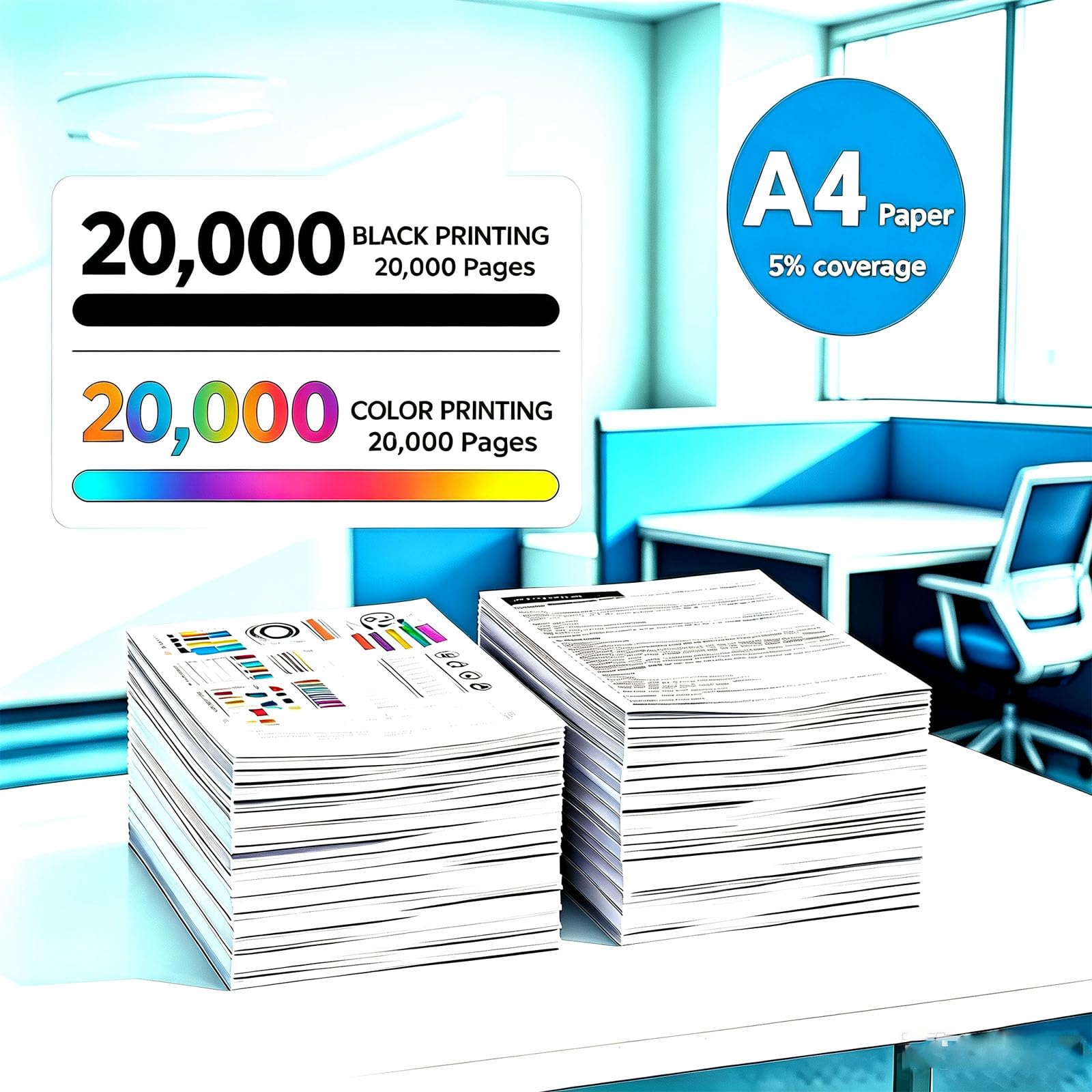 Cartuccia di toner a colori XS796dte 24B5835, 24B5832, 24B5833, 24B5834 – cartuccie di toner appositamente progettate per stampanti a colori; compatibile con stampanti