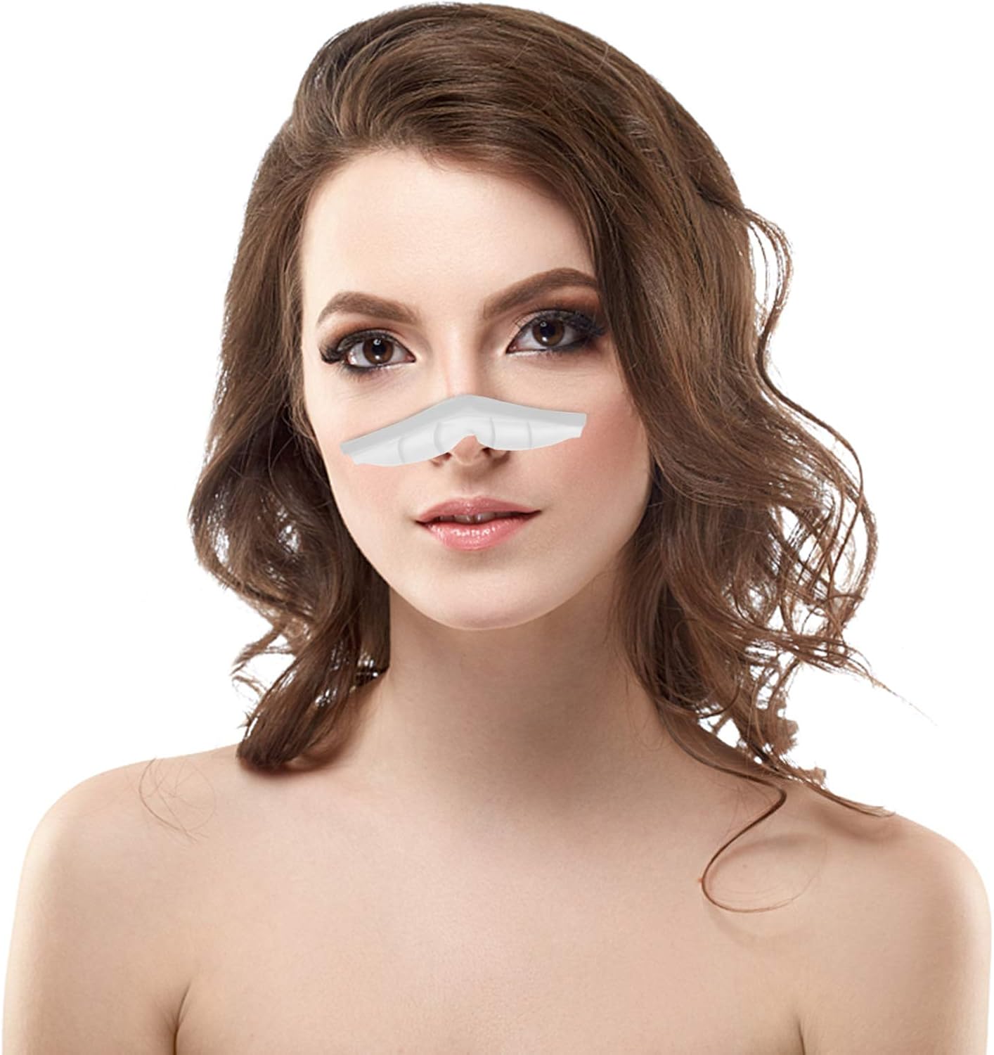 10Pcs Anti-Fog Nose Bridge Strip for Face Masks Silicone Nose Pads for Eyeglasses Self-Adhesive Support for Clear Vision
