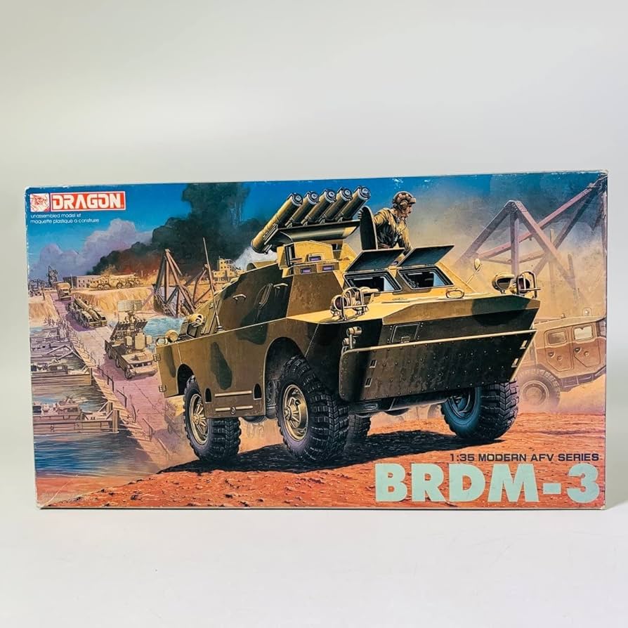 Amazon.co.jp: 未組立 ドラゴン 1/35 BRDM-3 DRAGON ソ連陸軍