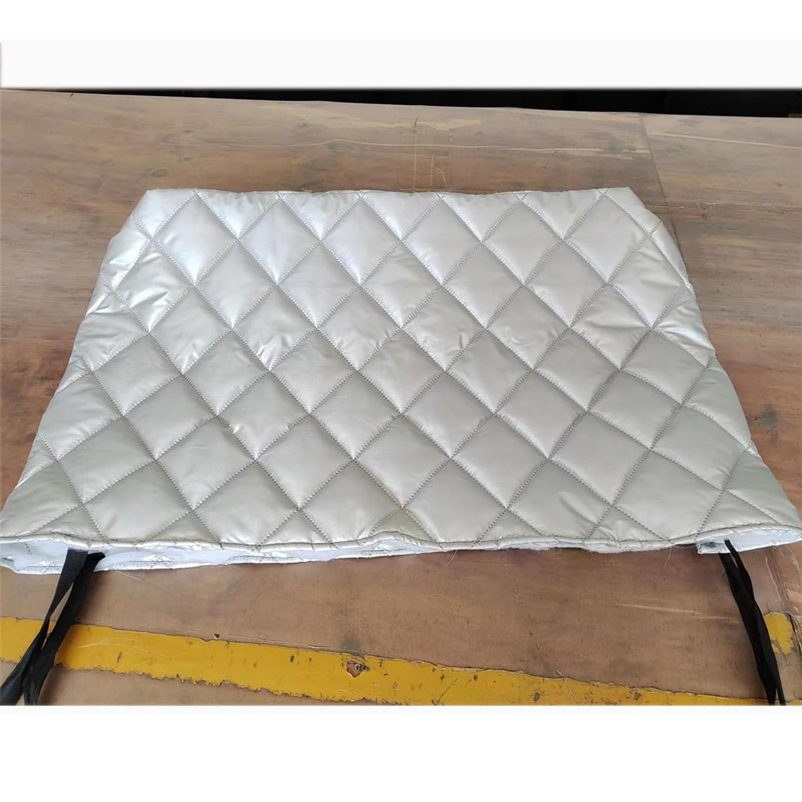 Copri Condizionatore Trapuntata, Copertura per Condizionatore Esterno in Tessuto Oxford a 5 Strati, Copertura Climatizzatore Esterno Invernale Anti-invecchiamento(98x40x75cm/39x16x30in)