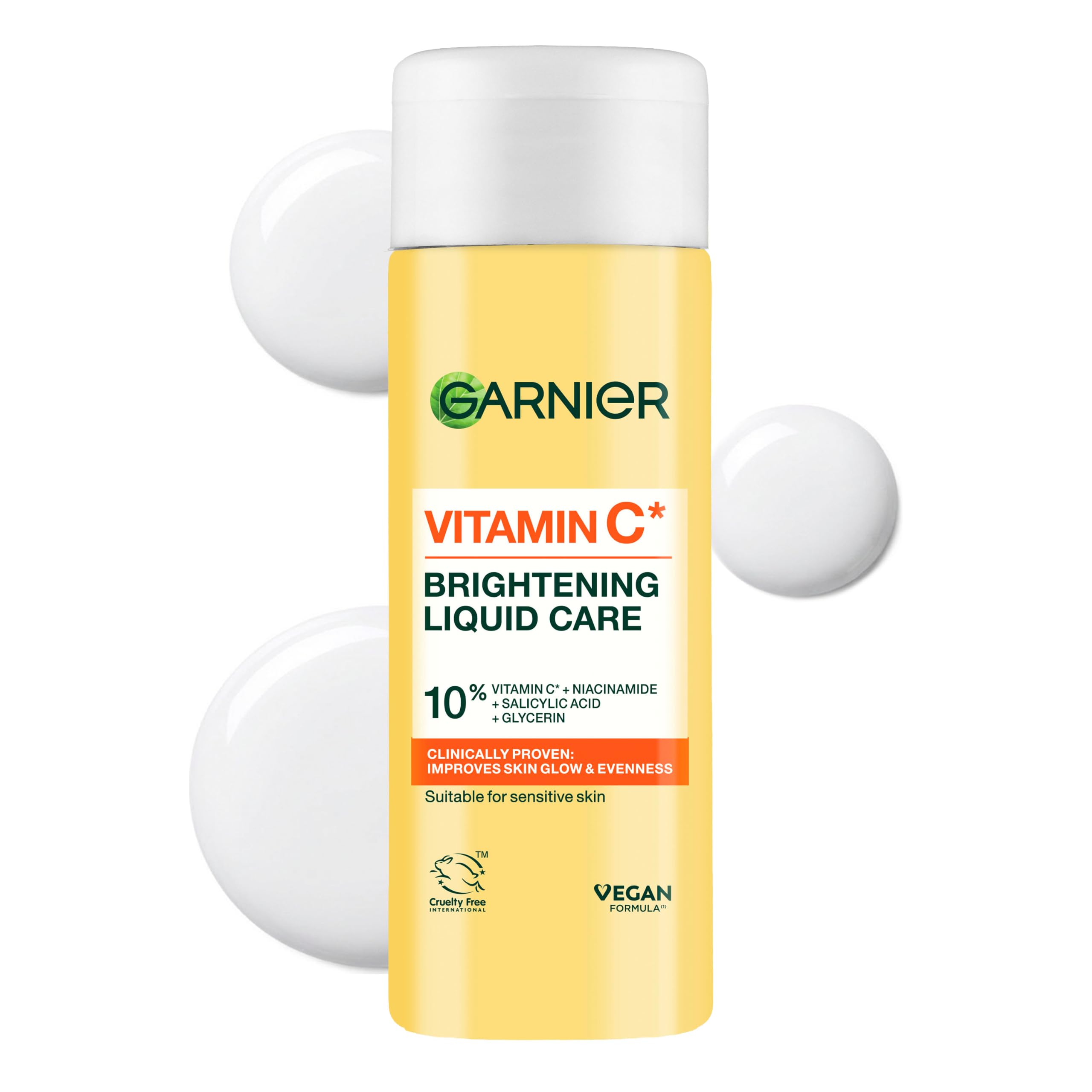 Garnier Vitamin C* Brightening Liquid Care Face Toner, For Dull Skin 20ML