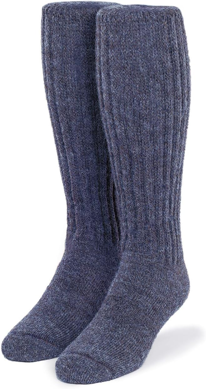 WARRIOR ALPACA SOCKS Unisex Second to None Boot Socks – Thick Alpaca Knee High & Over Knee, Wool‑Free, Warm & Hypoallergenic